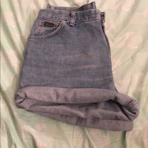 Vintage wrangler cutoff shorts